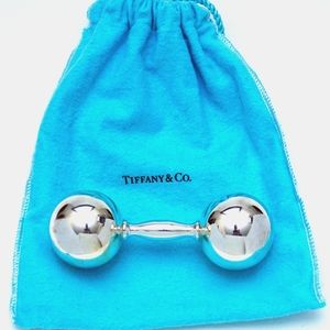 Tiffany & Co Vintage 925 Sterling Baby Rattle